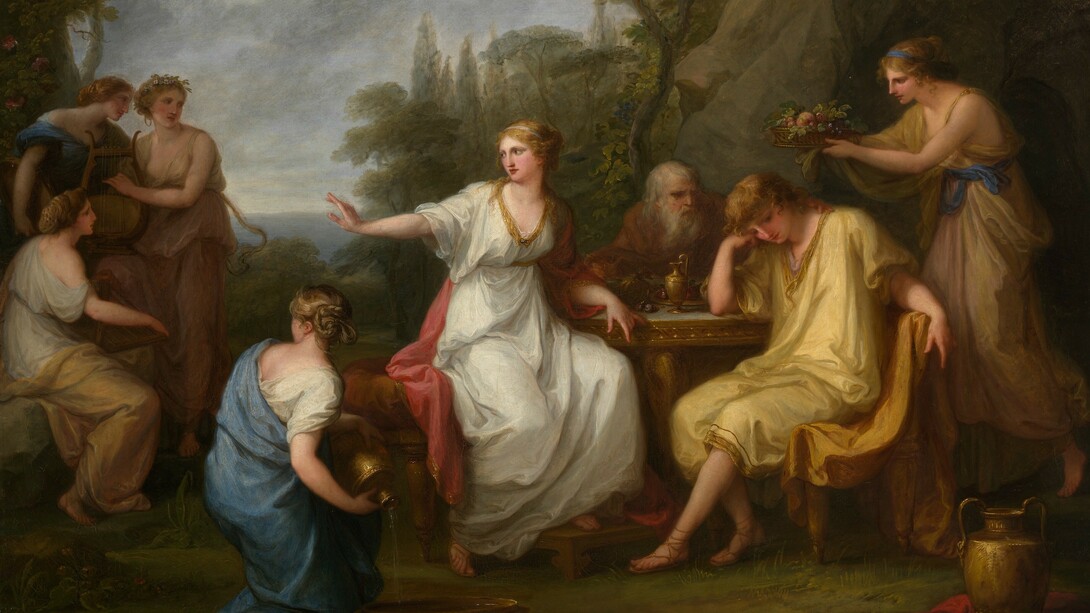 Angelika Kauffmann, La tristezza di Telemaco