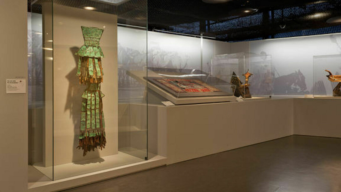 L'Afrique des routes, Exhibition view. Courtesy of Musée du Quai Branly