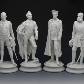 The sculpture of Anatoly Danilov at the Imperial Porcelain Factory: a dialogue through the ages. Courtesy of the State Hermitage Museum