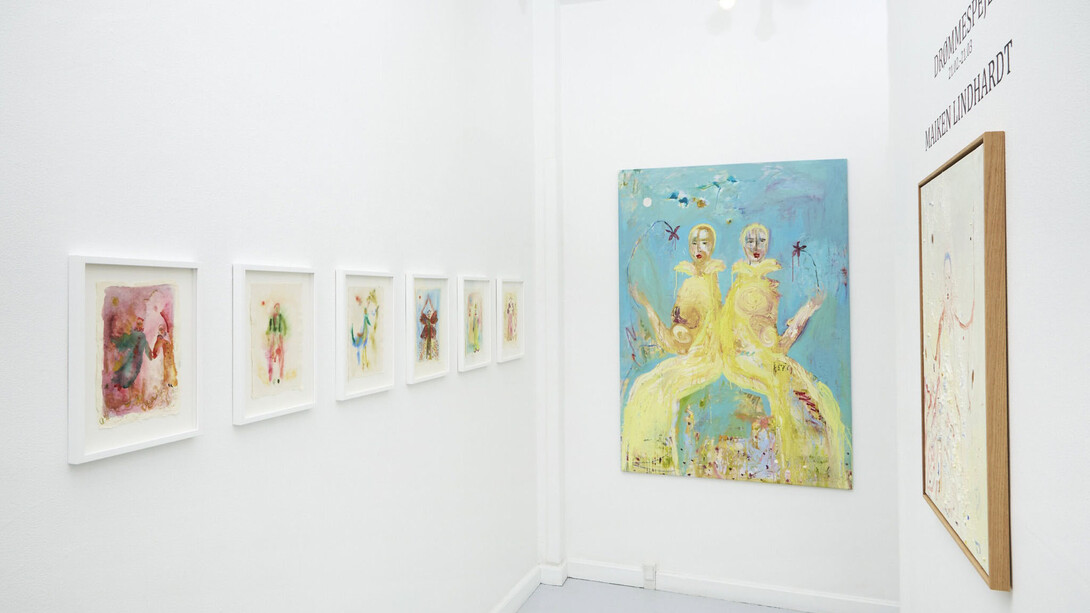 Maiken Lindhardt, Mirror of dreams, exhibition view. Courtesy of Galleri Christoffer Egelund