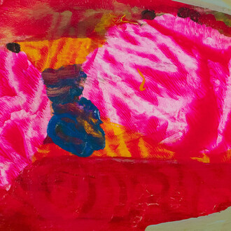Eamon Colman, A rose like a chocolate song (detail). Courtesy of Solomon Fine Art