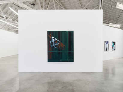 Sarah Miska, High Stakes, 2023, installation view, photo by Marten Elder. Courtesy of the artist and Night Gallery, Los Angeles