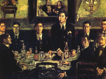 José Gutiérrez Solana, La Tertulia del Cafe de Pombo