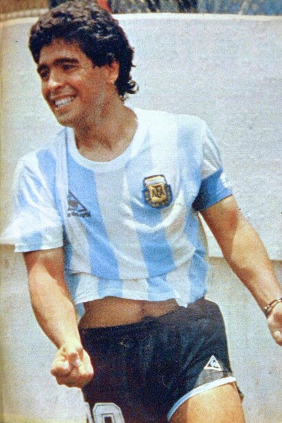 Maradona redefined the sport, cementing his place in history with his genius on the ball
