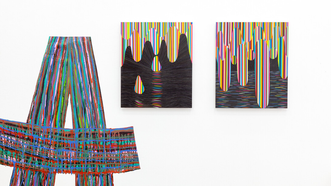 Ausstellungsansicht MANFRED PECKL | earth, KOENIG2 by_robbygreif, Wien 2019 
© Foto: Philipp Friedrich