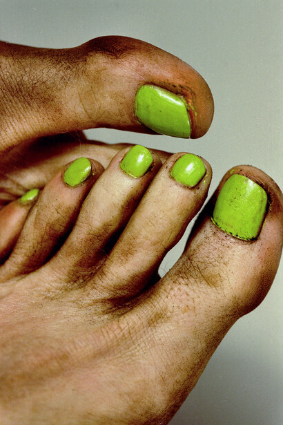 Marilyn Minter, Soiled, 2000, C-print, 60 x 40 inches, Courtesy of the artist, Salon 94, New York, and Regen Projects, Los Angeles