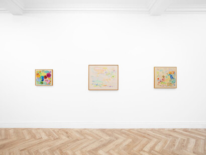 Judy Dolnick, Abstractions, exhibition view. Courtesy of Huxley-Parlour