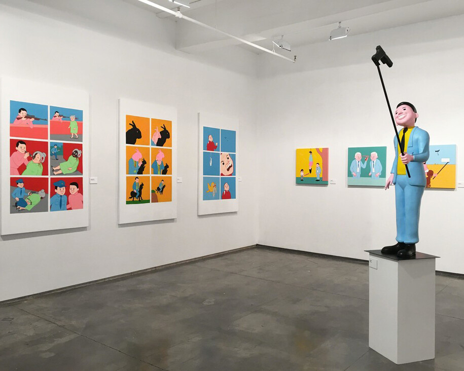 Joan Cornellà, Exhibition view. Courtesy of Josee Bienvenu Gallery