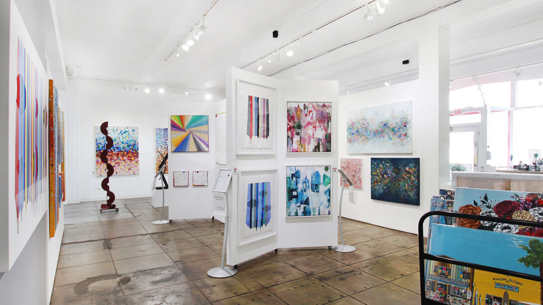 Installation view, Fruits of Water and Air, 2024. Courtesy of Artspace Warehouse