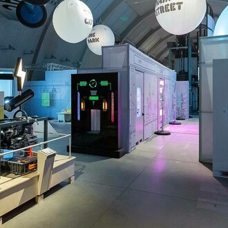 Zero city, exhibition view. Courtesy of Tekniska Museet