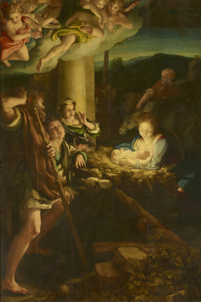 Correggio, The holy night, 1528/30. Courtesy of Albertinum Museum