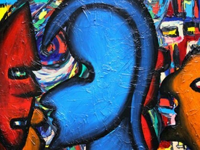 Francesco Ruspoli, Harmony And Friendship, Oil on Canvas, 30" x 40"