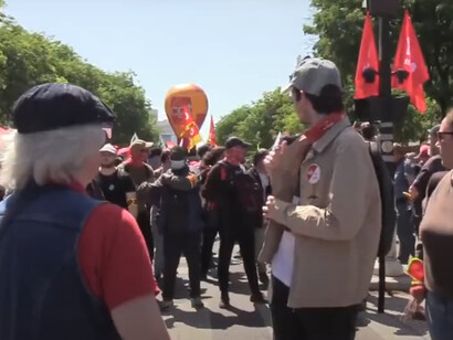Antes de ayer, (30.04.2025), un economista, Marc Touati, vino a la cadena de televisión TF1 y a radio "France Info" a lamentar la mera existencia del 1º de mayo, “día feriado en el que perdemos mil millones de euros de PIB”. 1º de mayo, Paris, 2025, Francia