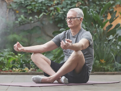 In his quest to address stress, anxiety, depression, and various mental struggles, a man finds solace in yoga, appreciating its robust capacity to nurture mental health