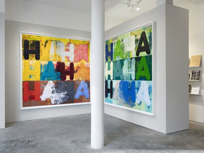 Mel Bochner, Recent Prints. Courtesy of Carolina Nitsch