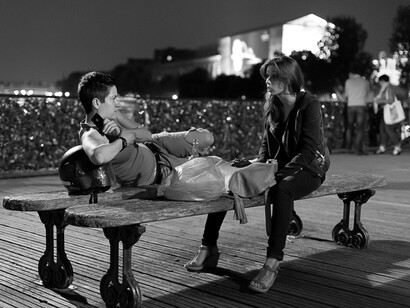 Emmanuel Peterson, 1h00. Passerelle de Solférino