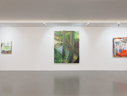 Mathieu Cherkit, Always on my mind, vue d'exposition. Avec l'aimable autorisation de la galerie Xippas