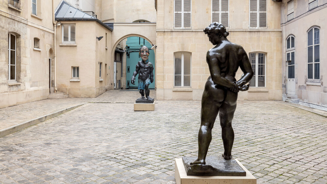 Markus Lüpertz, Une filiation, vue de l'exposition. Avec l'aimable autorisation du Musée Maillol