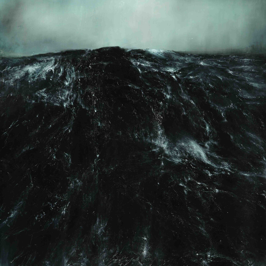 Thierry De Cordier, Mer Grosse, 2011, oil paint on paper mounted on panel/ huile sur papier monté sur bois, 163 x 150,5 cm, Courtesy the Artist and Xavier Hufkens, Brussels © Dirk Pauwels, Ghent