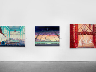 Mehdi Farhadian, Revealing the unseen, exhibition view. Courtesy of Leila Heller Gallery 