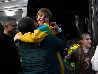 Niños rescatados por Save Ukraine de la custodia rusa