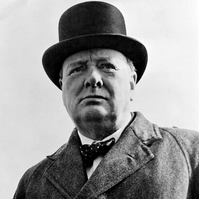 Winston Churchill. Político puro que, además, toda su vida escribió con dedicada pasión