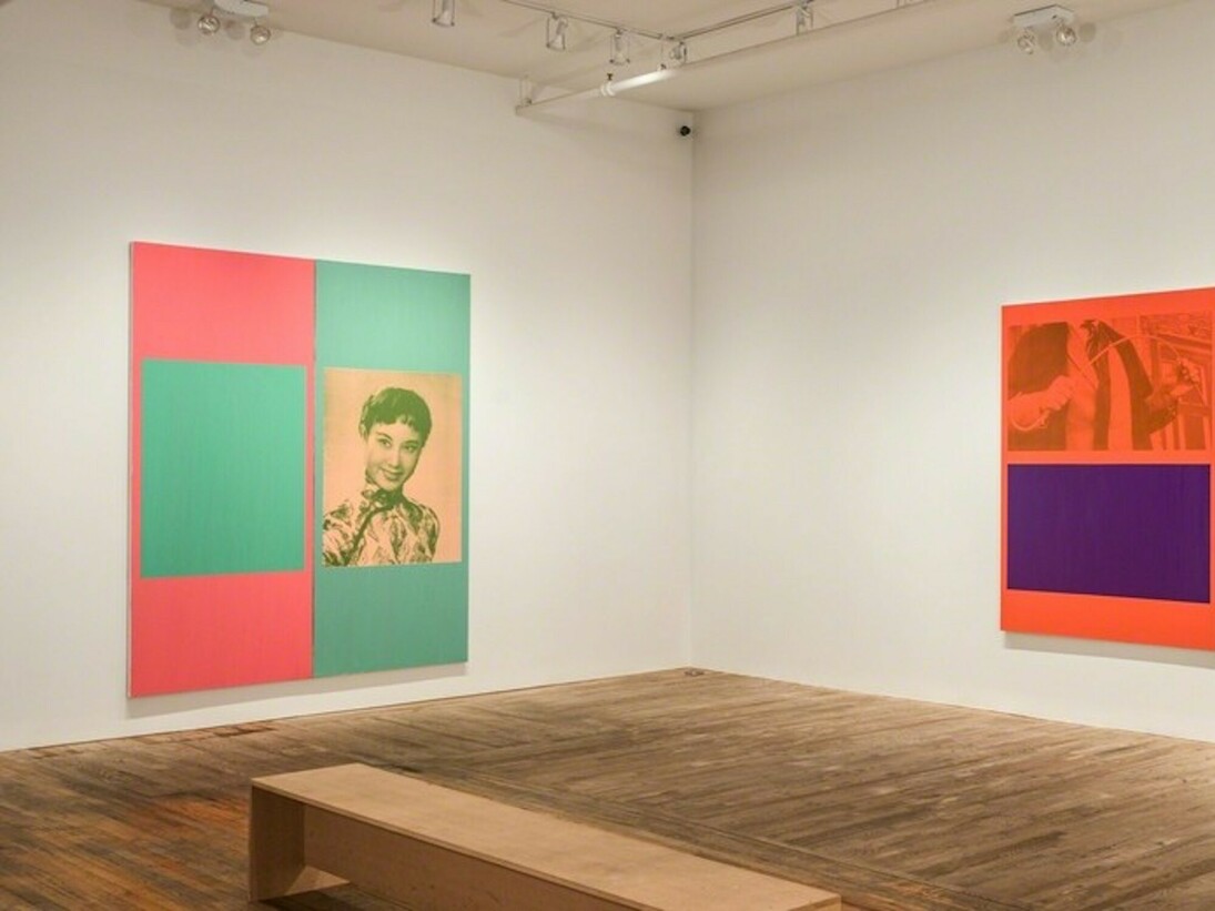David Diao, Exhibition view. Courtesy of Postmasters Gallery