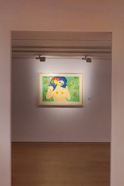 Celebrating a Friendship. Walasse Ting & Sam Francis, installation view. Courtesy of Alisan Fine Arts