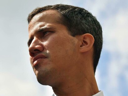 Juan Guaidó el pasado 23 de enero