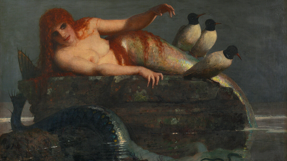 Arnold Böcklin, Meeresstille [Calm sea], 1887. Courtesy of Kunstmuseum Bern