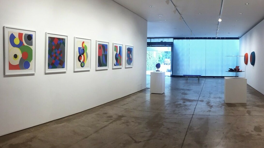 A Matéria da Cor, Exhibition view. Courtesy of Galeria Raquel Arnaud