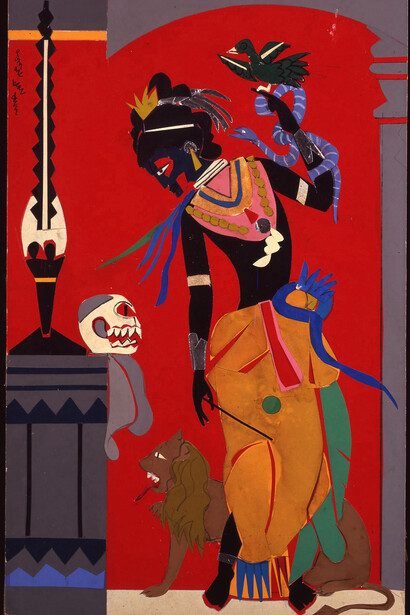 Circe	Collage	1977	Courtesy Estate of Nanette Bearden and DC Moore Gallery, New York