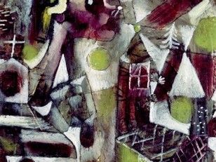 Paul Klee, "Sumpflegende", 1919, dettaglio,  
Munich, Germany