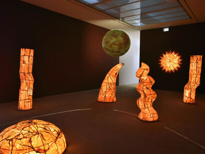 Various artists, The 36th Ljubljana biennale of graphic arts. The oracle, exhibition view. Courtesy of MG+MSUM  