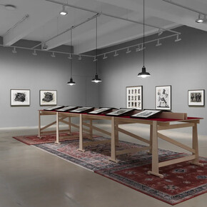 William Kentridge, A natural history of the studio, exhibition view. Courtesy of Hauser & Wirth Gallery