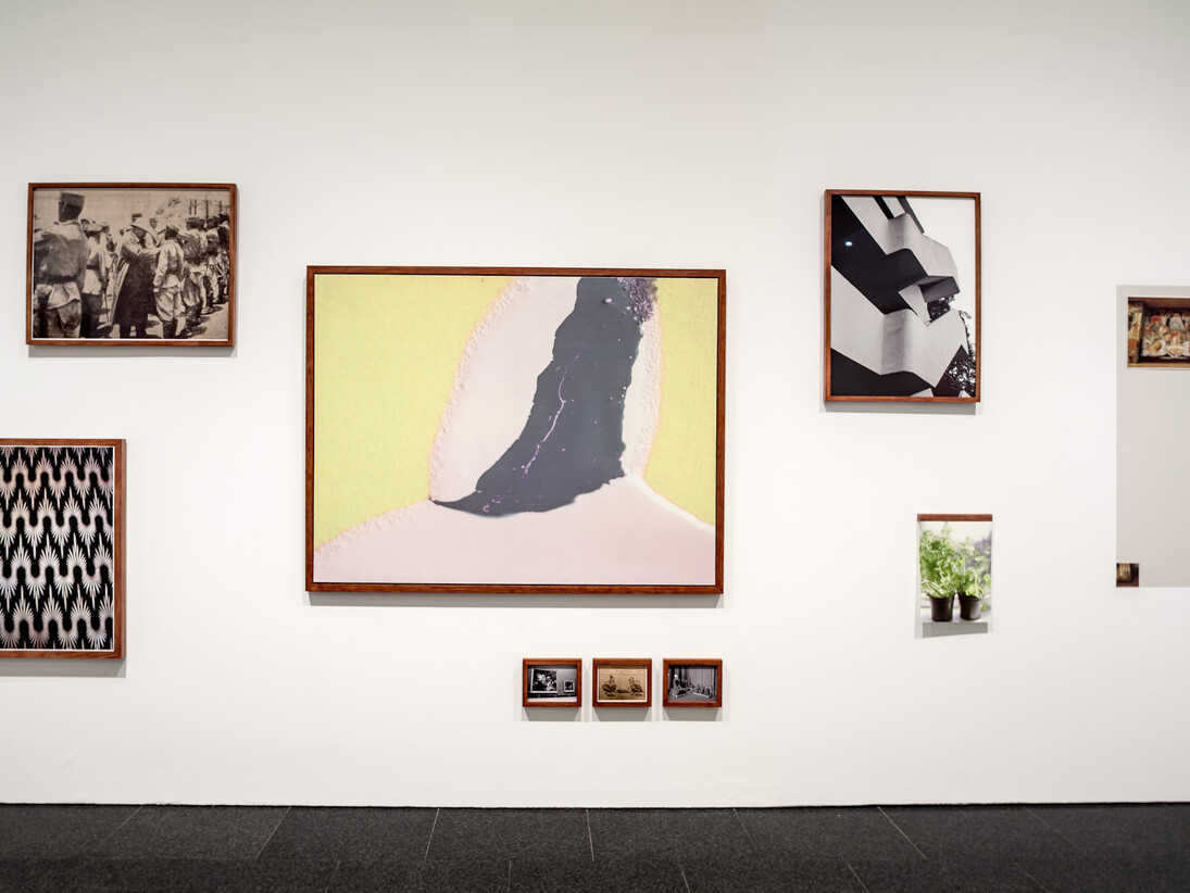 Grace Ndiritu, A Quest For Meaning: Painting as a Medium of Photography 2014. Photographic installation