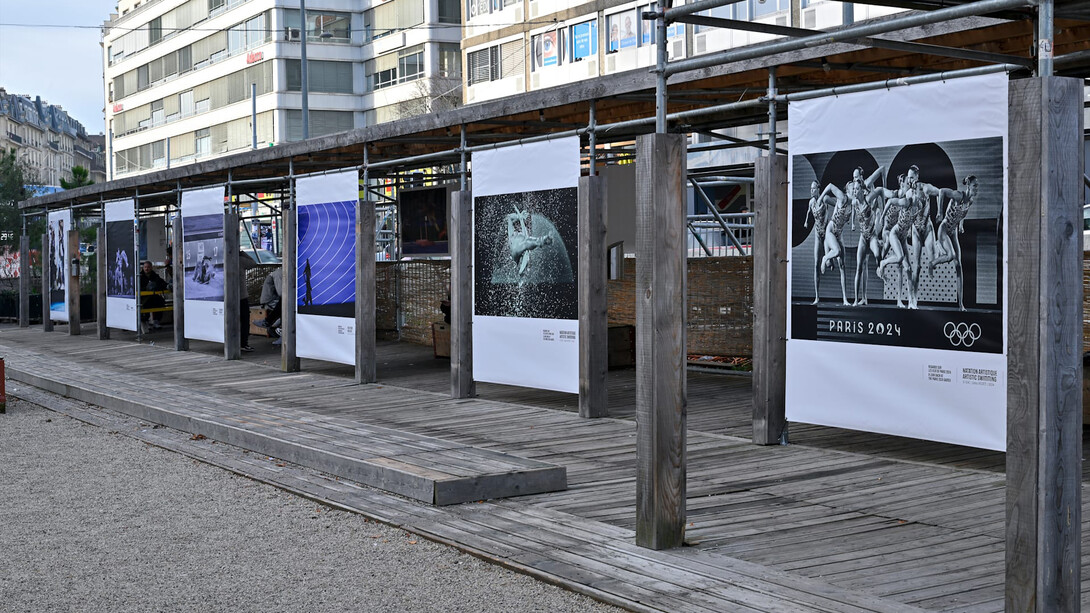 Ein rückblick auf die Spiele von Paris 2024, ausstellungsansicht. Mit freundlicher genehmigung des Olympischen Museums