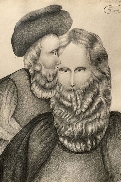 Madame Favre, Ohne Titel, 1860, Bleistift auf Papier © Courtesy Henry Boxer Gallery