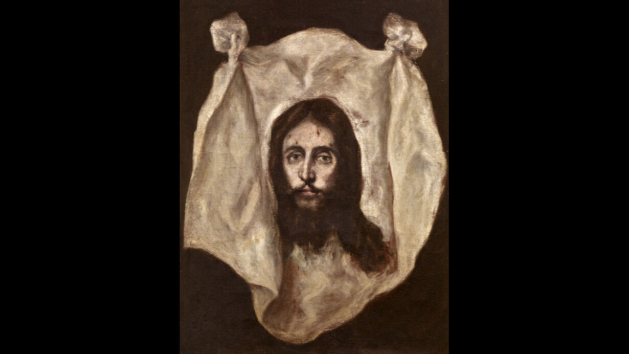 La Santa Faz
El Greco
Óleo sobre lienzo, 71 x 54 cm.
1586 - 1595
Madrid, Museo Nacional del Prado