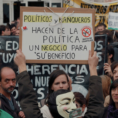 Manifestaciones del movimiento 15-M, 2011, Madrid, España