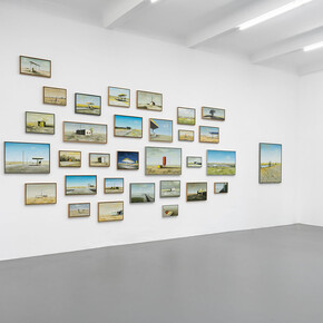 Andreas Silbermann, On the road, exhibition view. Courtesy of Galerie Poll. Photo by dotgain
