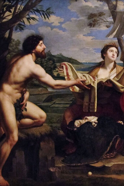 Michele Desubleo. Ulisse e Nausicaa