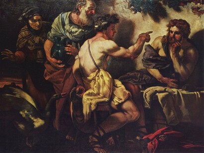 Johann Carl Loth, Filemone e Bauci