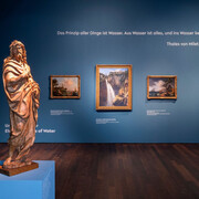 Various artists, In flux. A story about water, exhibition view. Courtesy of Arp Museum