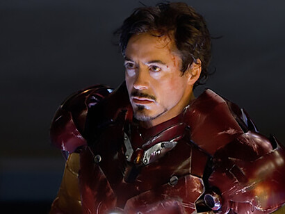 Robert Downey Jr as Tony Stark in Iron-man movie by Marvel