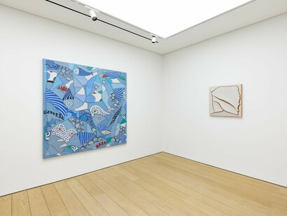 Adriana Varejão, Histórias moldadas, exhibition view. Courtesy of Gagosian Gallery