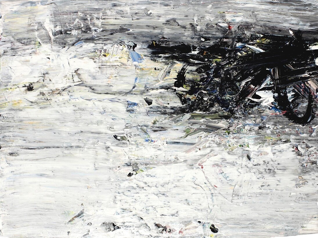 Su Dong Ping, No.28, 2014, Acrylic on plastic board, 36 x 26.5 cm; 14 1/5 x 10 2/5 in.