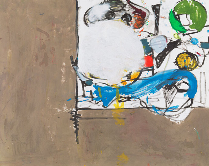 Eddie Martinez. Courtesy of The Drawing Center 