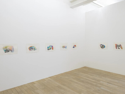 Marc Bauer, Side by side, exhibition view. Courtesy of Galerie Peter Kilchmann