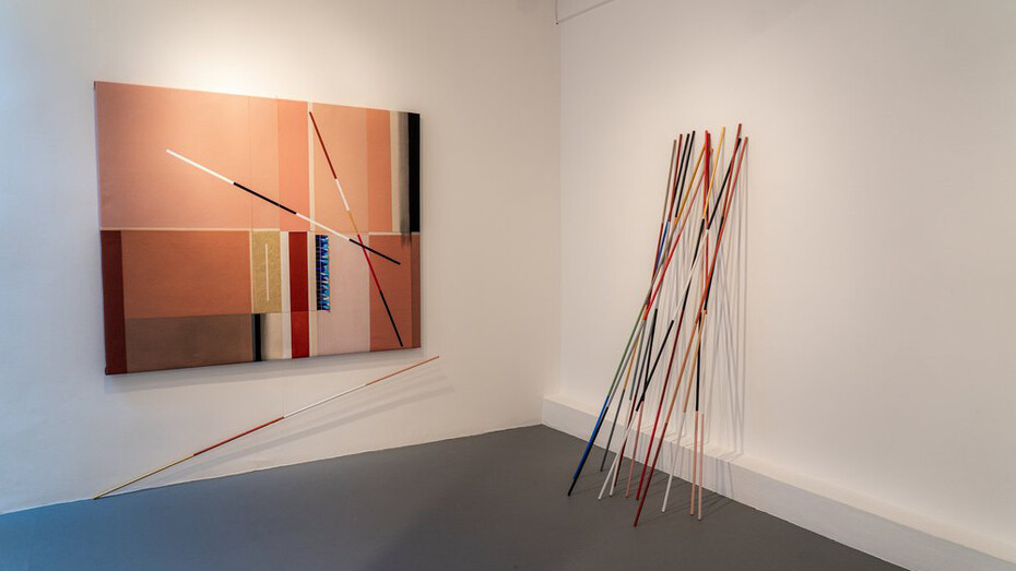 Roberto Mícoli, Minotaur, vista da exposição. Cortesia da Galeria Eduardo Fernandes